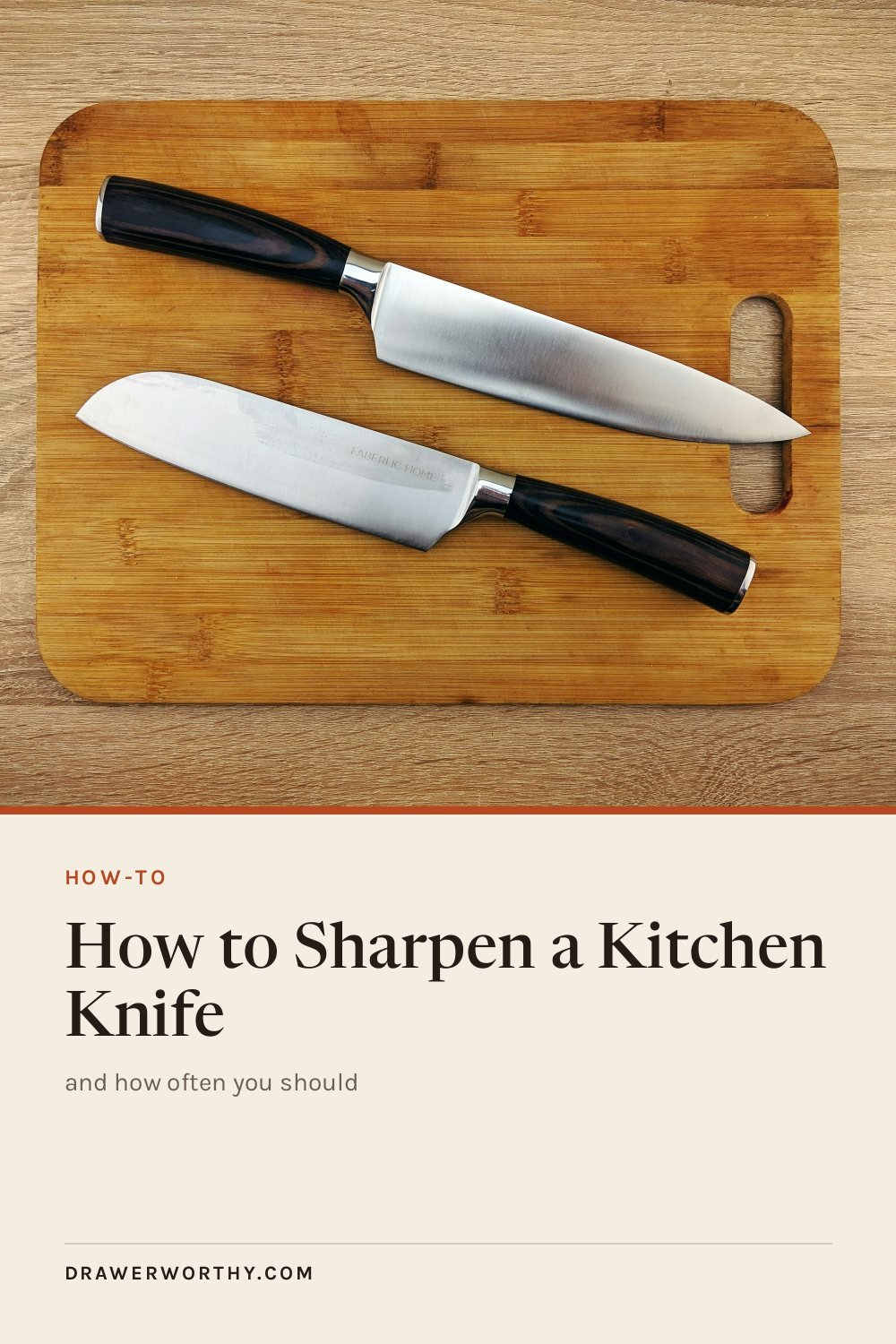 How to Sharpen a Kitchen Knife (And How Often You Should)